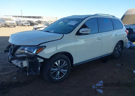 2018 Nissan Pathfinder Sl from USA, damaged, VIN 5N1DR2MN2JC614486